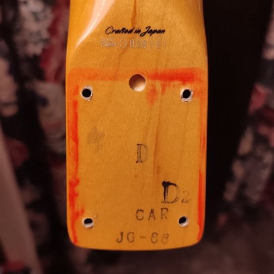 Fender JG66-85 Jaguar Candy Apple Red 1997 Japan электрогитара