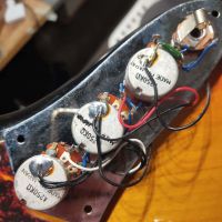 Fender JB62-115 Jazz Bass Sunburst 1993 Japan бас-гитара