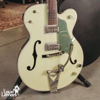 Gretsch G6118T Anniversary Smoke Two Tone Green 1999 Japan электрогитара