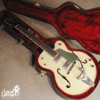 Gretsch G6118T Anniversary Smoke Two Tone Green 1999 Japan электрогитара