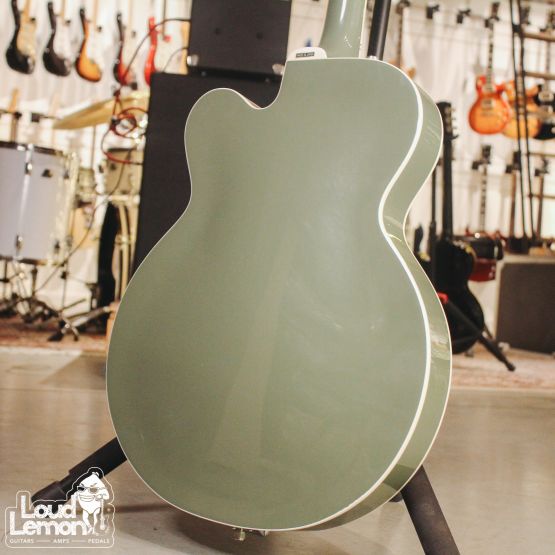 Gretsch G6118T Anniversary Smoke Two Tone Green 1999 Japan электрогитара