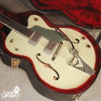 Gretsch G6118T Anniversary Smoke Two Tone Green 1999 Japan электрогитара
