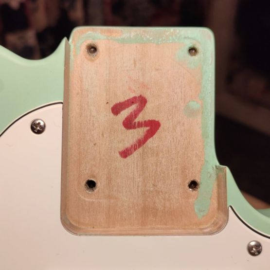 Fender American Performer Telecaster Hum Satin Surf Green 2019 USA электрогитара