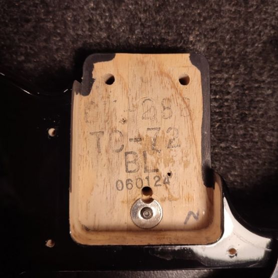 Fender TC72-70 Telecaster Custom Black 2004 Japan электрогитара