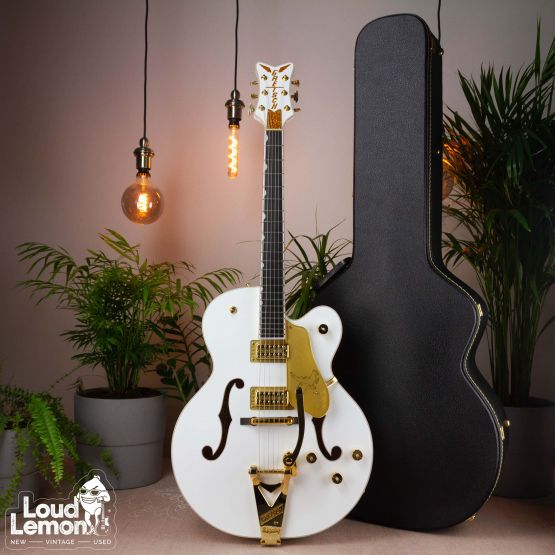 Gretsch G6136T Players Edition Falcon White 2016 Japan электрогитара