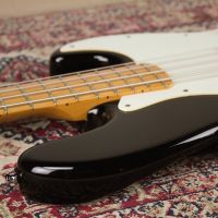 Fender Jazz Bass Black 1983 USA бас-гитара