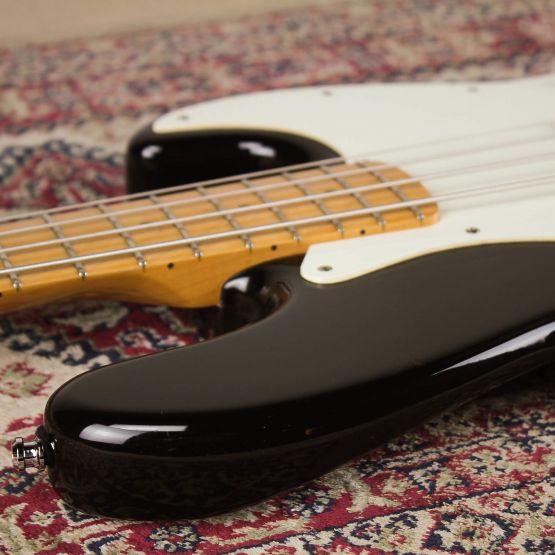 Fender Jazz Bass Black 1983 USA бас-гитара