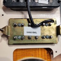 Vigier Excalibur Surfreter Special Fretless Amber 2004 France безладовая электрогитара