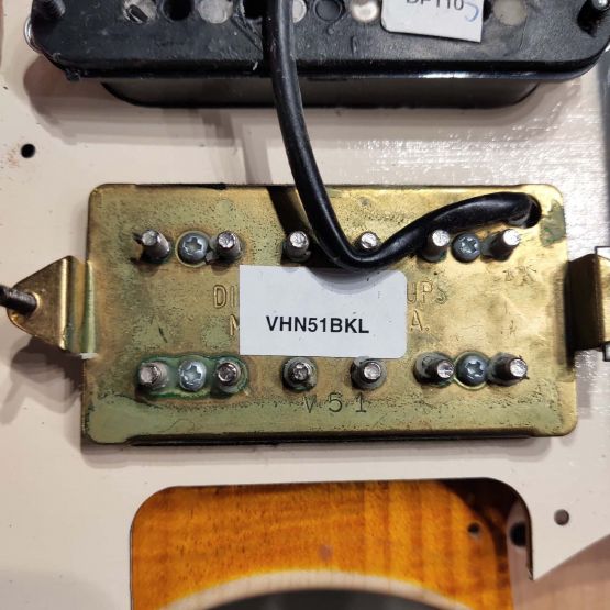 Vigier Excalibur Surfreter Special Fretless Amber 2004 France безладовая электрогитара