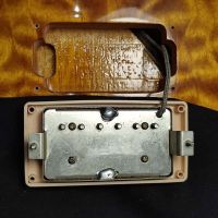 Gibson Custom Shop Special Order Les Paul Korina Classic Quilt Top Translucent Amber 1998 USA электрогитара