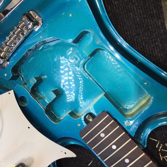 Teisco Spectrum SP 62 Metallic Blue 1999 Japan электрогитара
