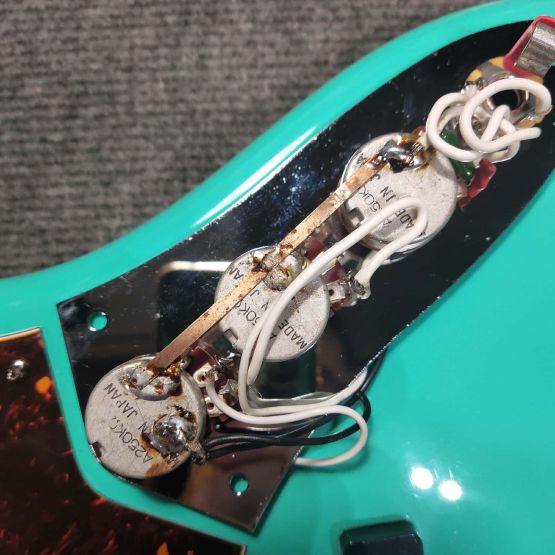 Fender Jazz Bass JB-62 Seafoam Green 2005 Japan бас-гитара