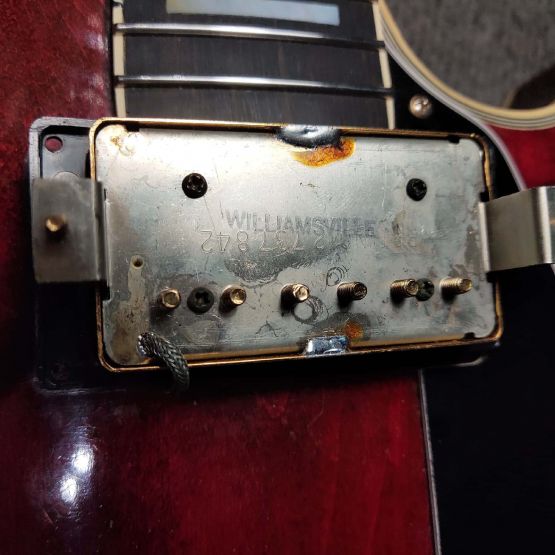 Gibson Les Paul Custom Wine Red 1976 USA электрогитара