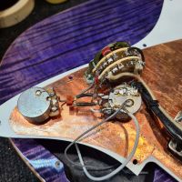 Suhr Pro Series - S3 Trans Purple 2010 USA электрогитара