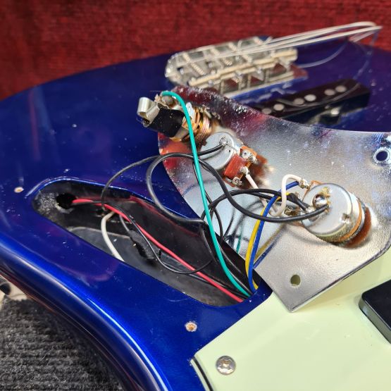 Fender Jaguar Bass MIJ Cobalt Blue 2007 Japan бас-гитара