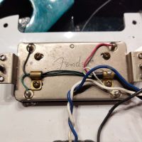 Fender American Deluxe Fat Stratocaster HSS Transparent Teal Green 1998 USA электрогитара