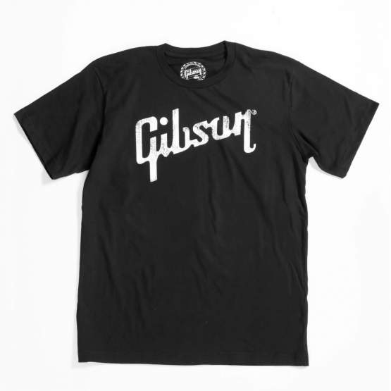 Gibson Distressed Gibson Logo ХL футболка мужская