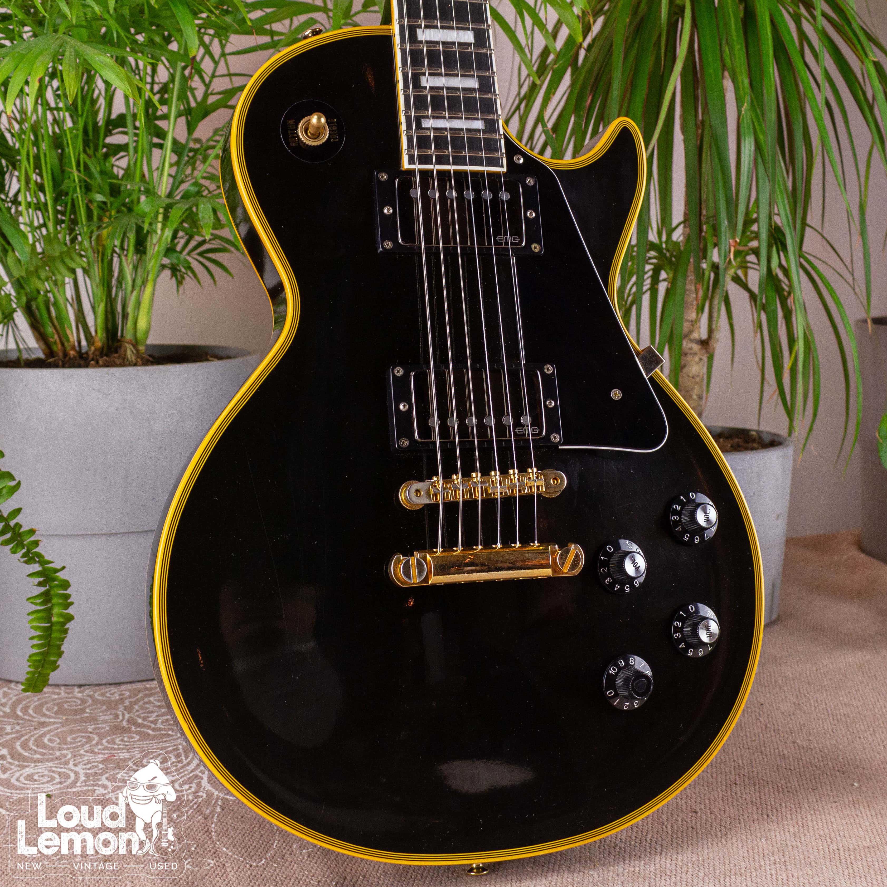 ltd les paul black