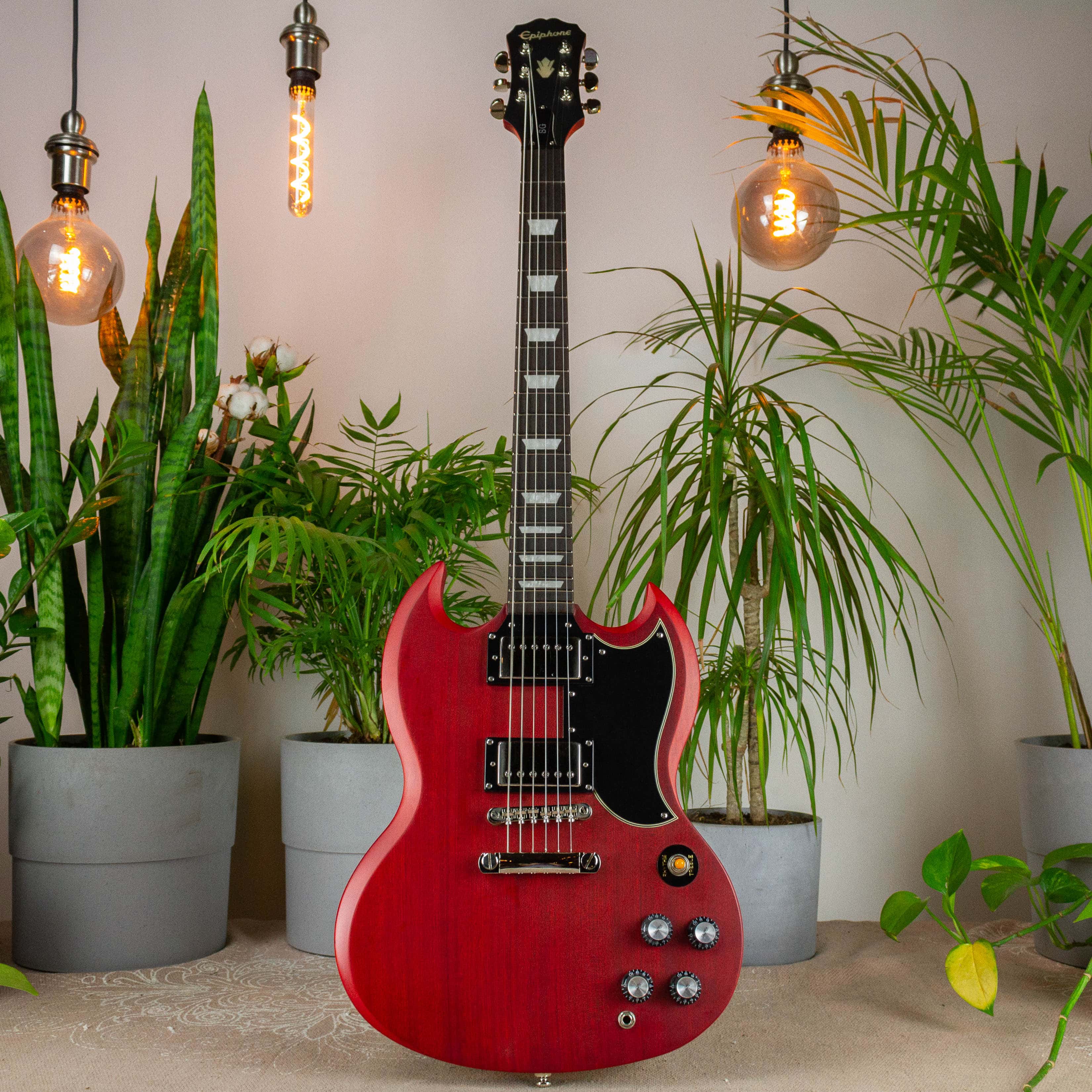 epiphone g400 worn cherry