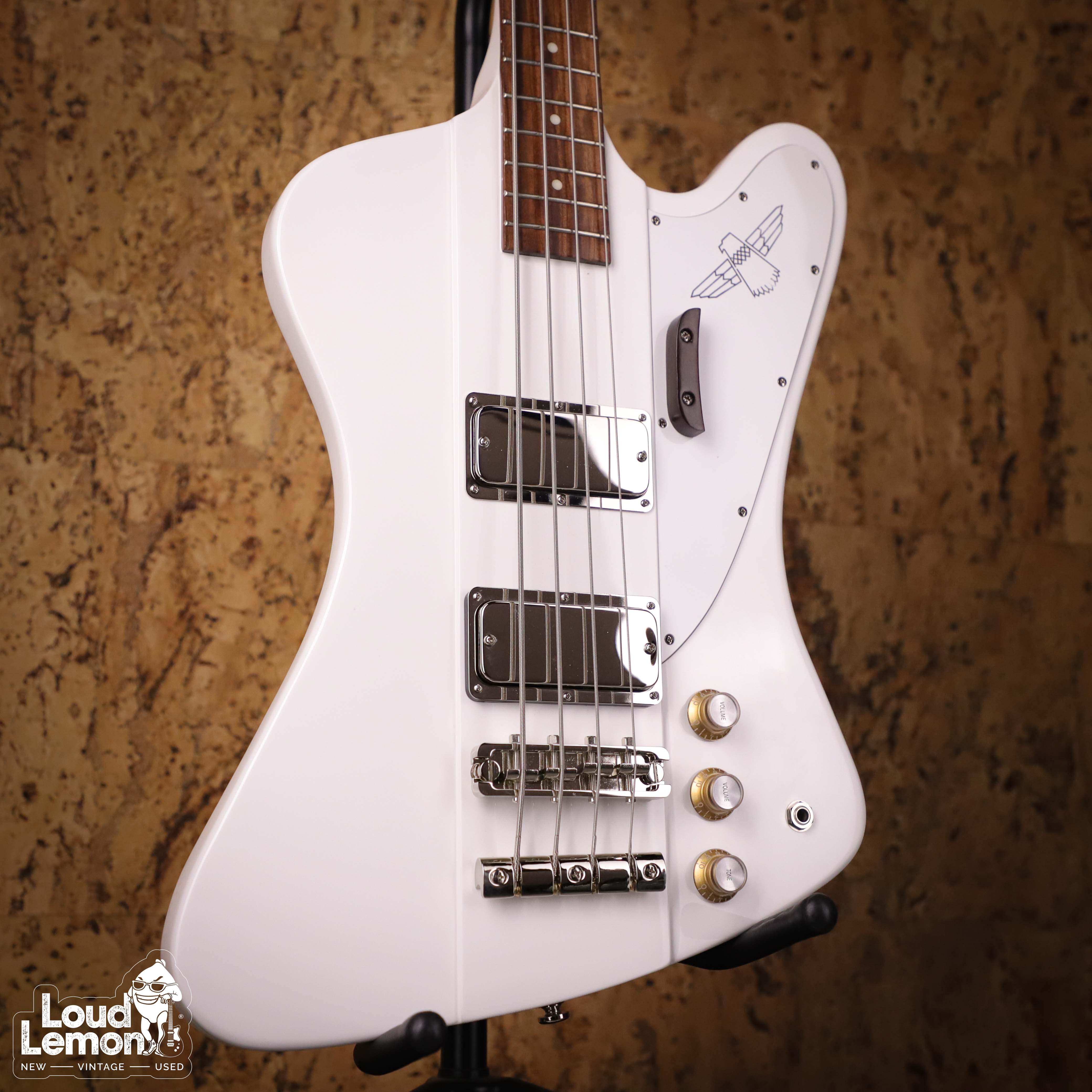 Epiphone Thunderbird Vintage PRO Bass Alpine White 2020 Indonesia бас-гитара  — купить в магазине винтажных гитар | Loud Lemon