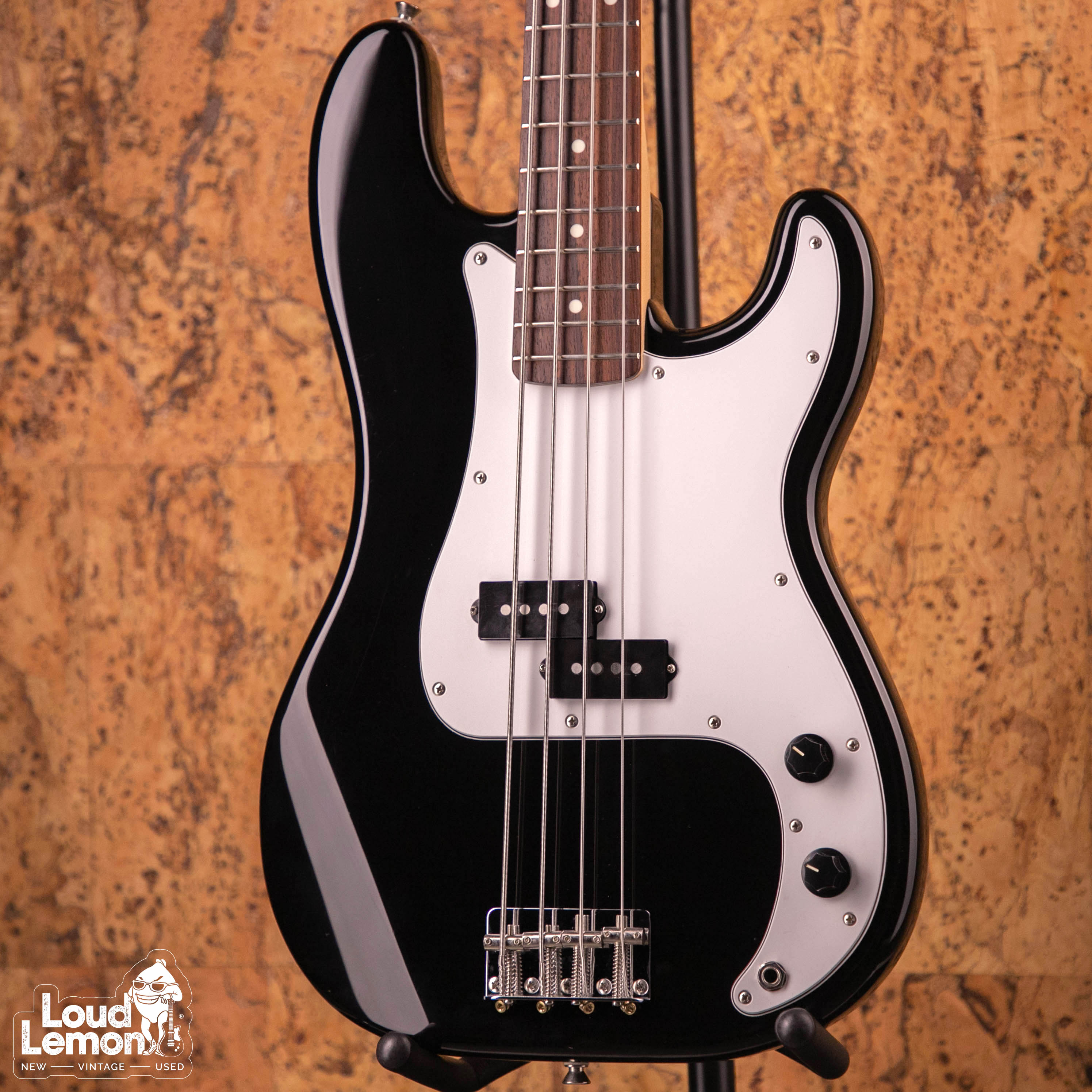 FGN JPB-5R J-Standard Precision Bass Black 2009 Japan бас-гитара — купить в  магазине винтажных гитар | Loud Lemon