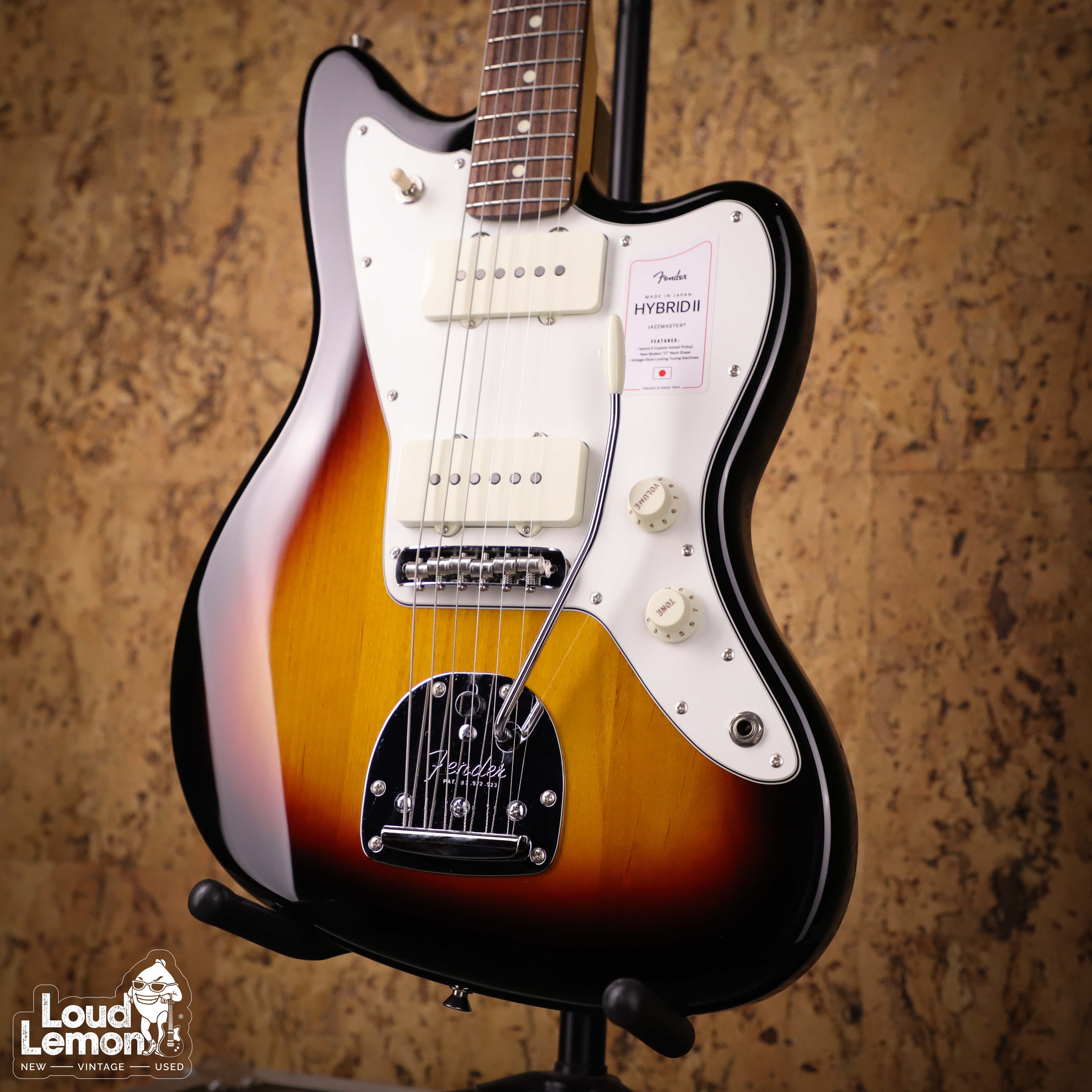 Fender Hybrid II Jazzmaster 3-Color Sunburst 2022 Japan электрогитара —  купить в магазине винтажных гитар | Loud Lemon