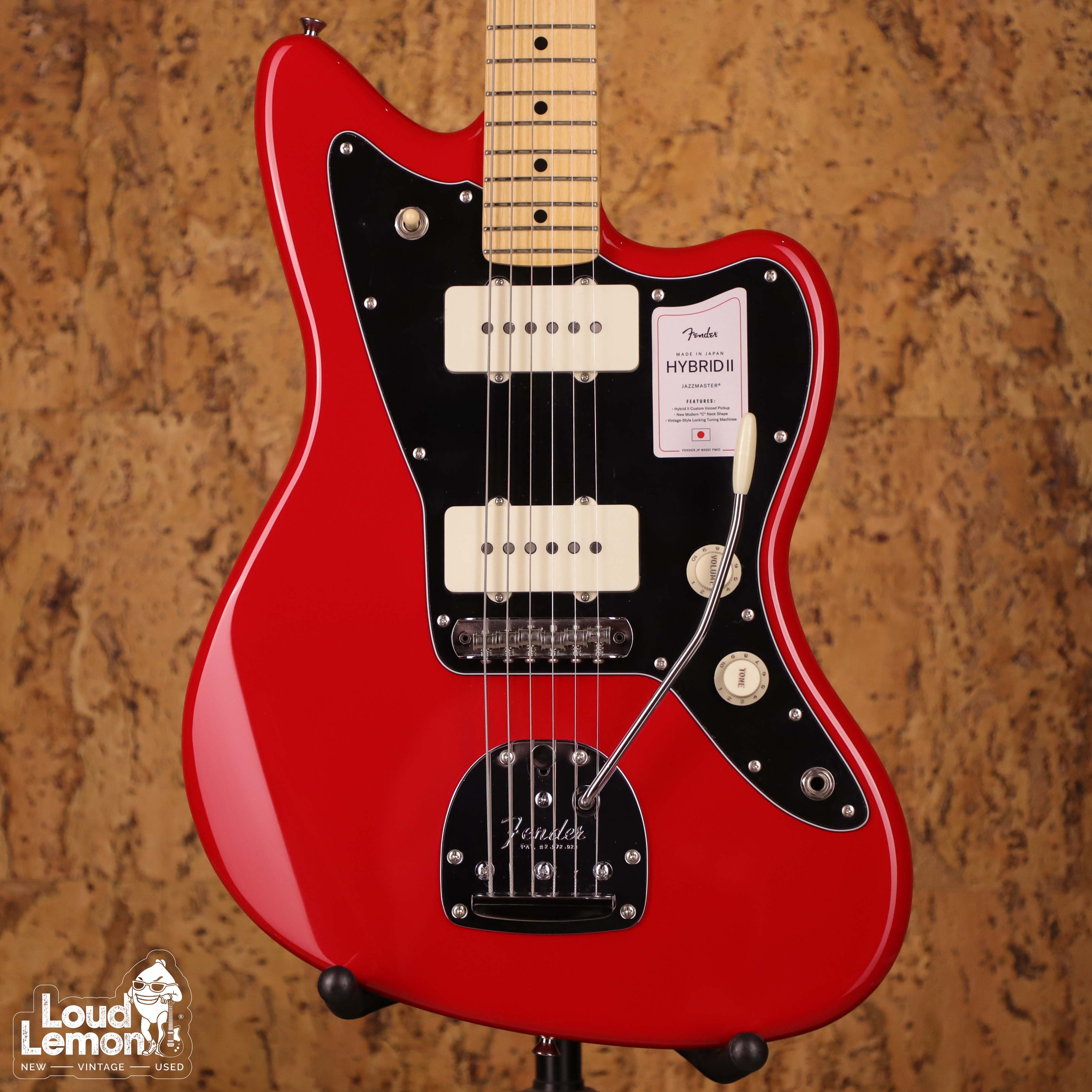 Fender Hybrid II Jazzmaster Modena Red 2021 Japan электрогитара — купить в  магазине винтажных гитар | Loud Lemon