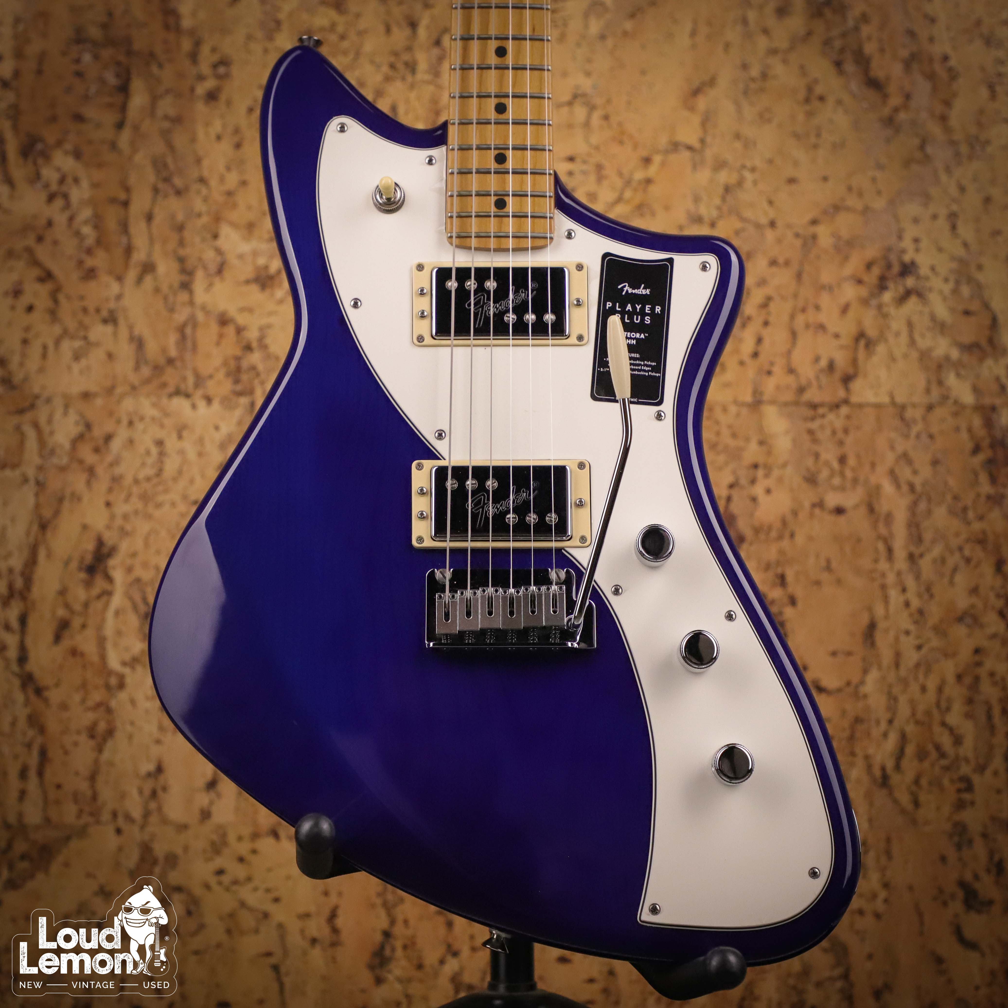 Fender Limited Edition Player Plus Meteora Sapphire Blue 