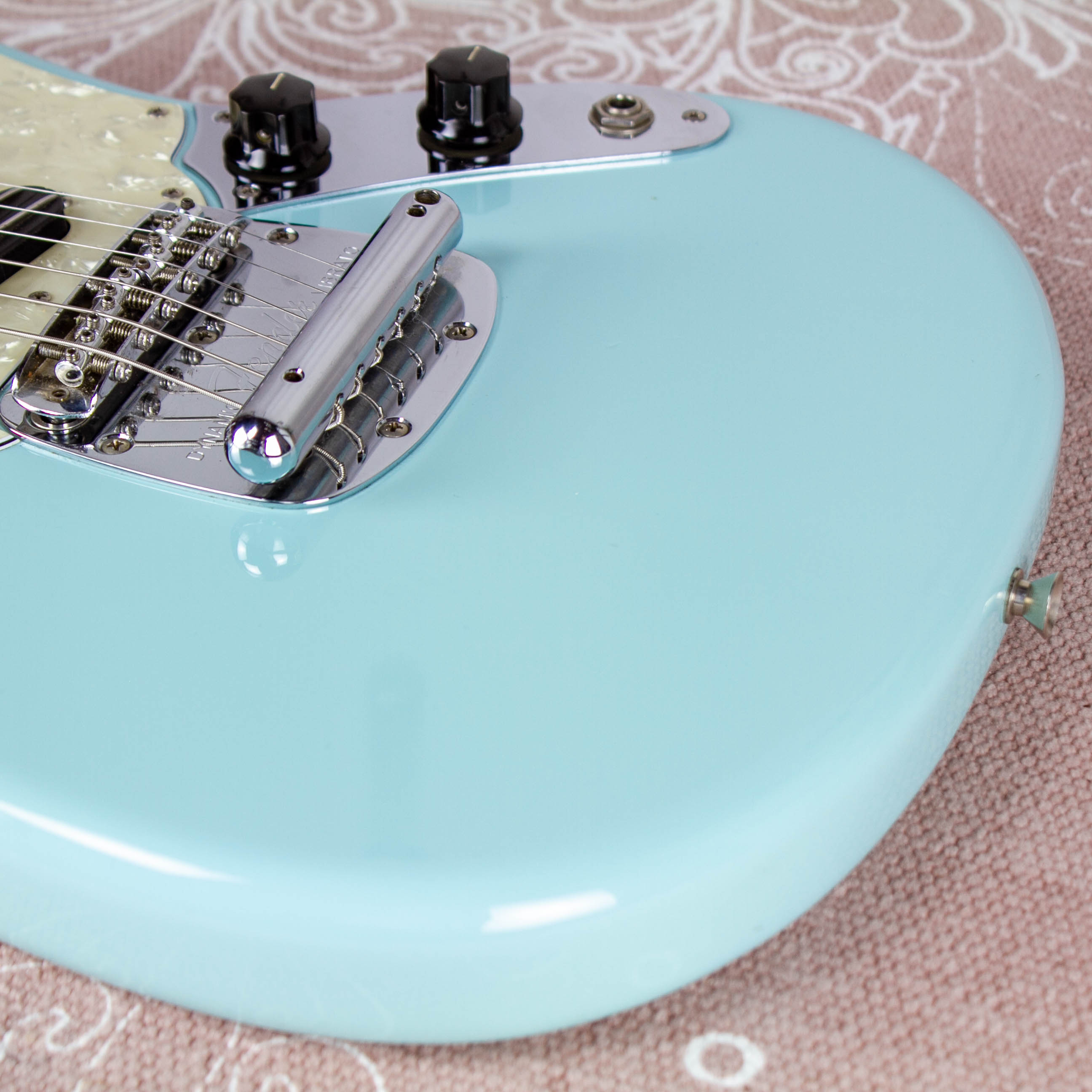 Fender Mustang MG65 Daphne Blue 2006 CIJ Japan электрогитара 
