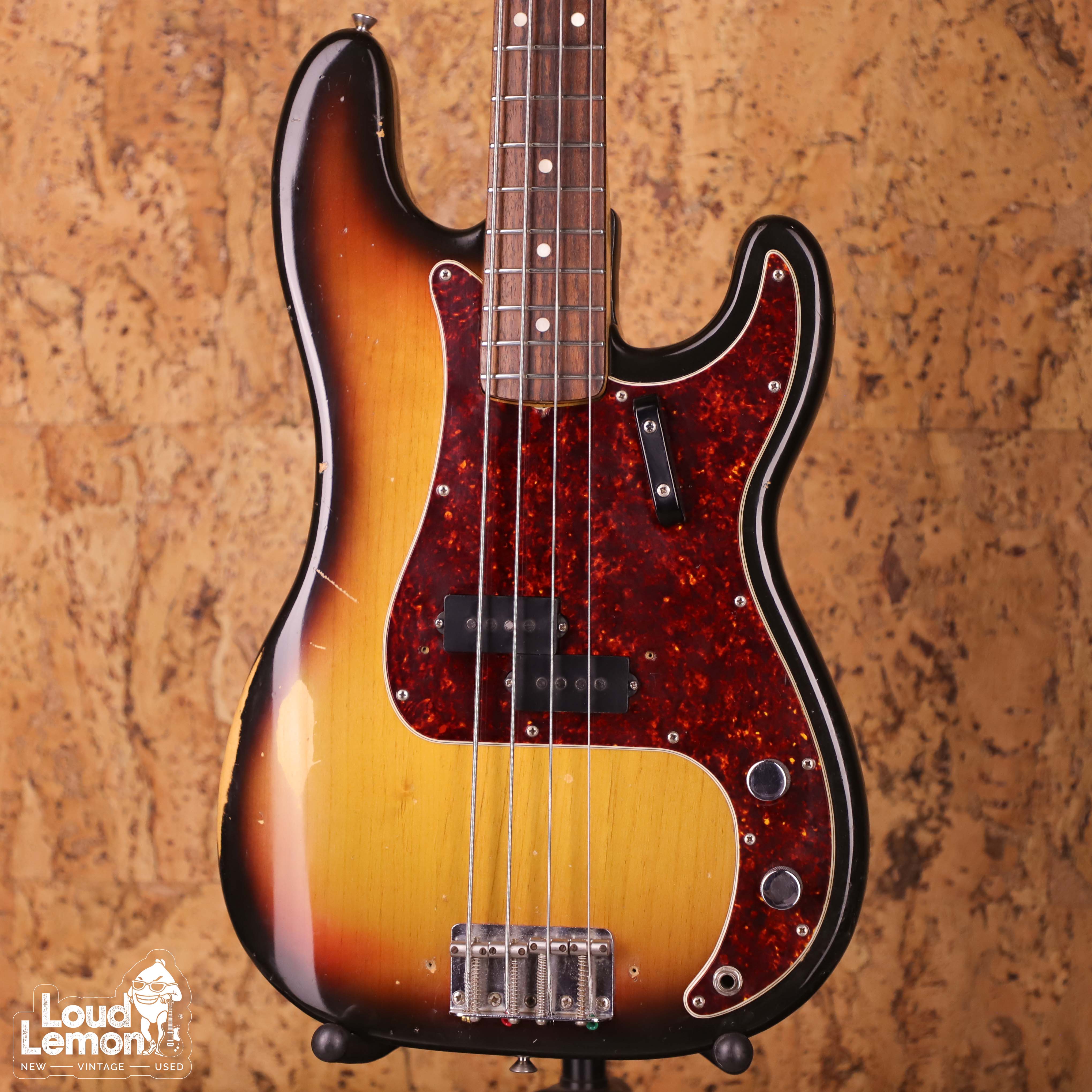 Fender Precision Bass Sunburst 1971 USA бас-гитара — купить в магазине  винтажных гитар | Loud Lemon