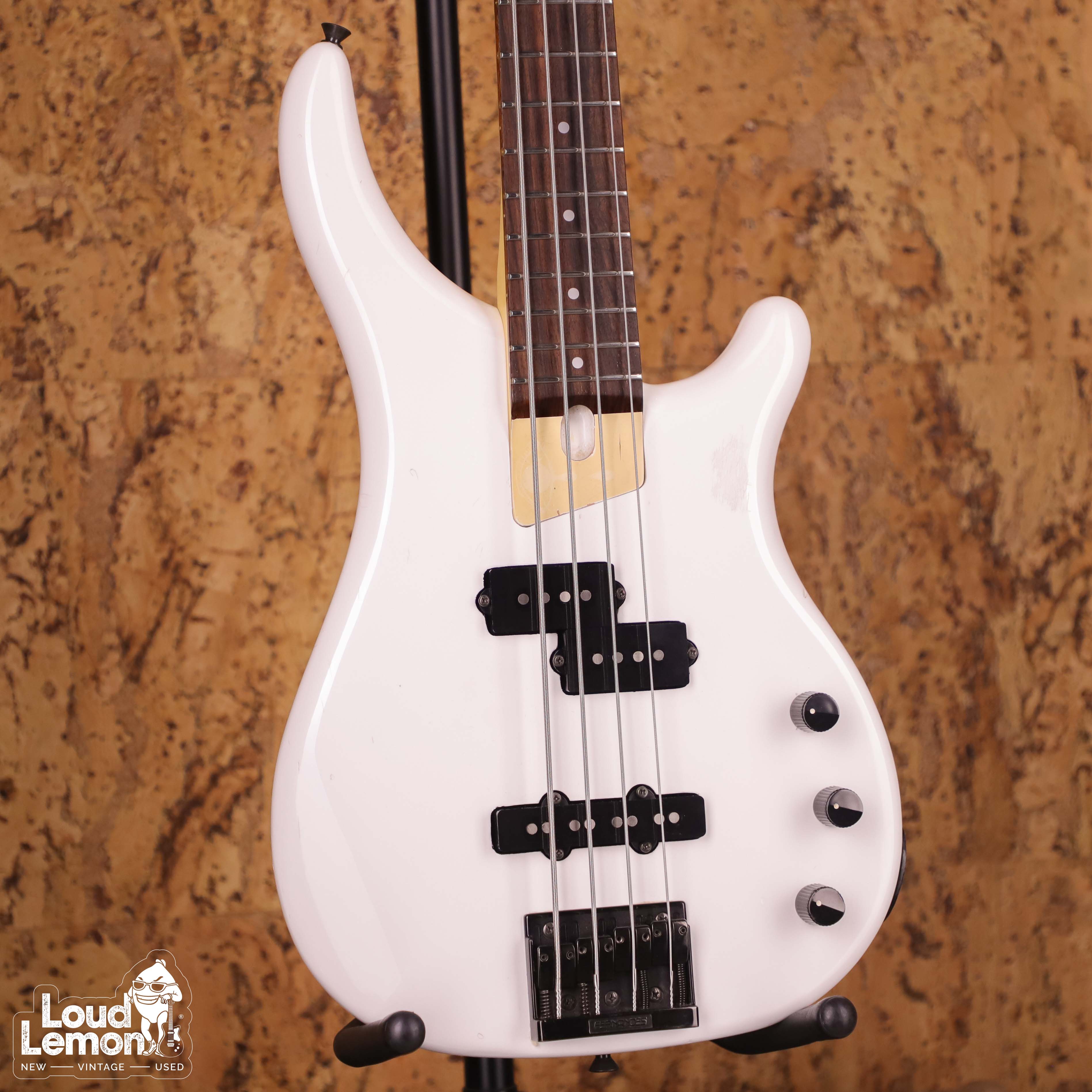 Fernandes FRB-55 Revolver Bass Snow White 1990