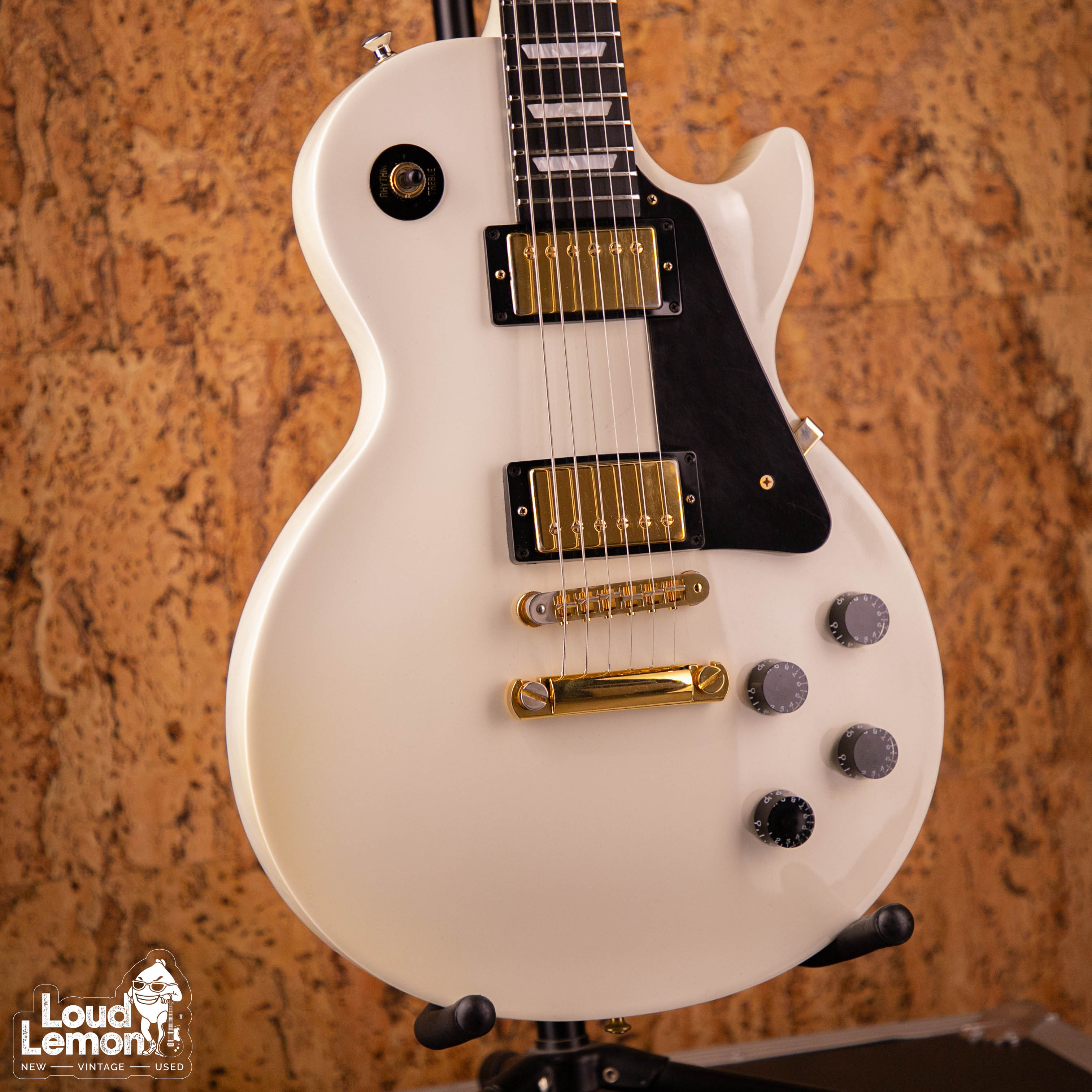 Gibson Les Paul Studio Alpine White 2006 USA электрогитара — купить в  магазине винтажных гитар | Loud Lemon