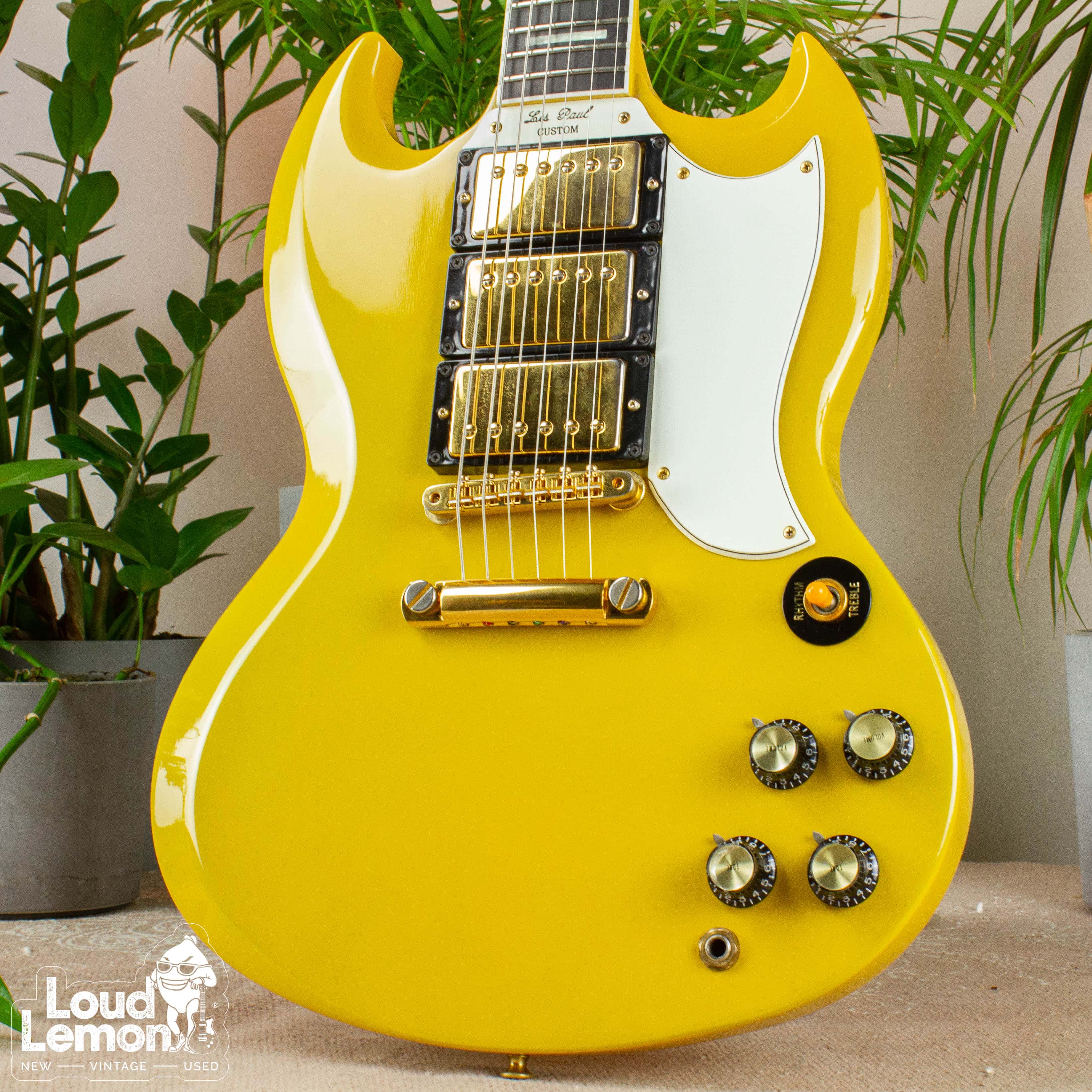 gibson sg tv yellow