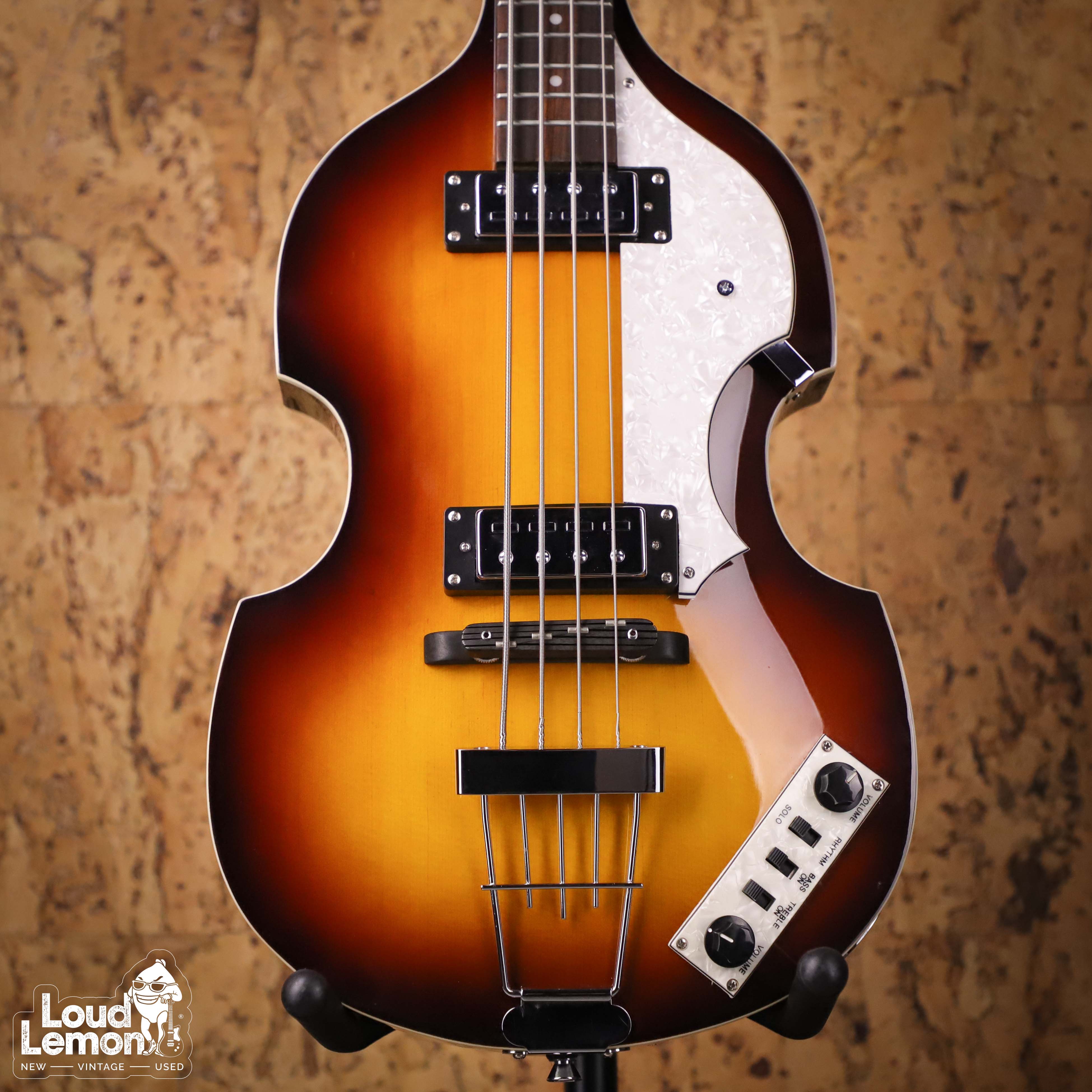 Höfner HI-BB Ignition Violin Bass Sunburst 2014 China бас-гитара — купить в  магазине винтажных гитар | Loud Lemon