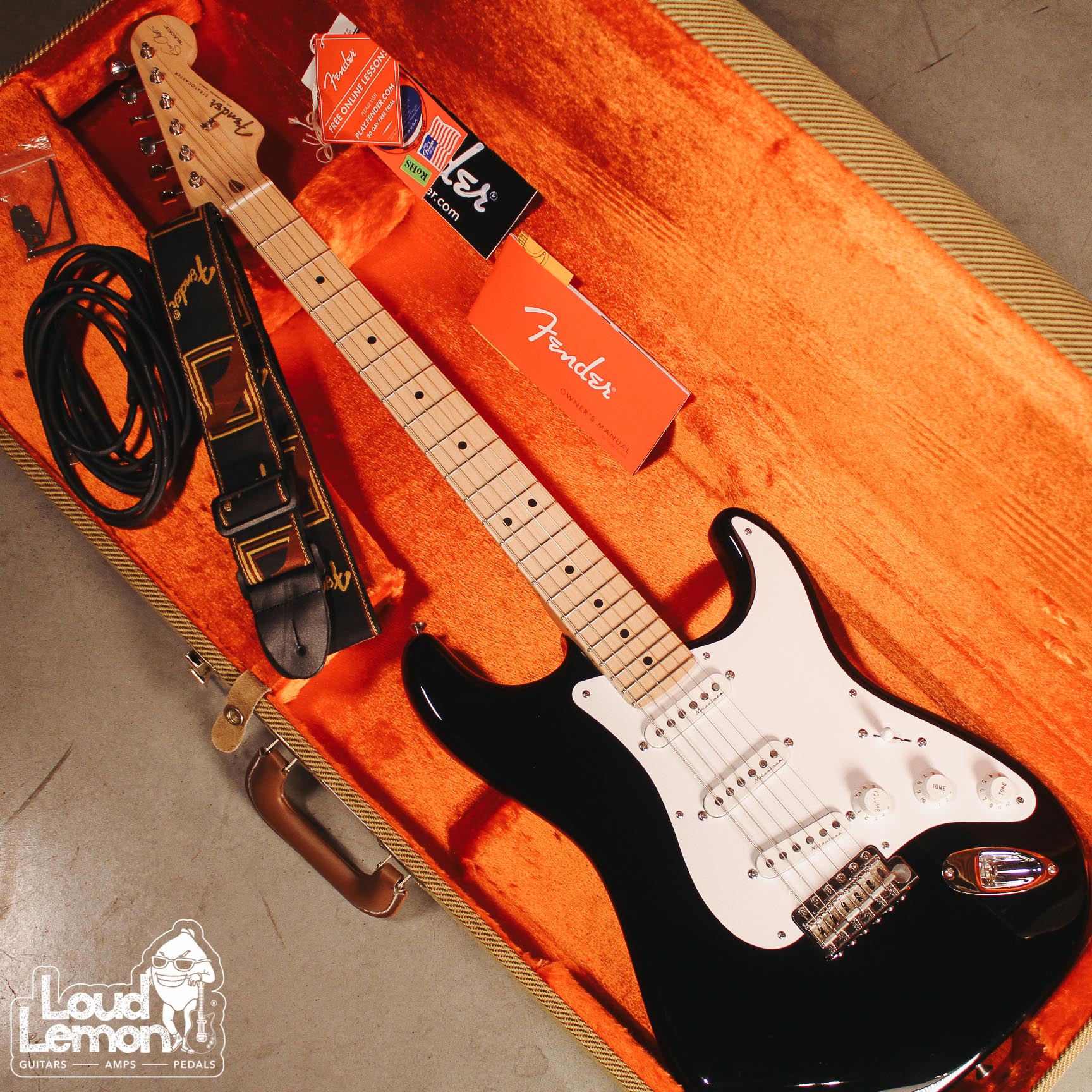 fender eric clapton stratocaster blackie