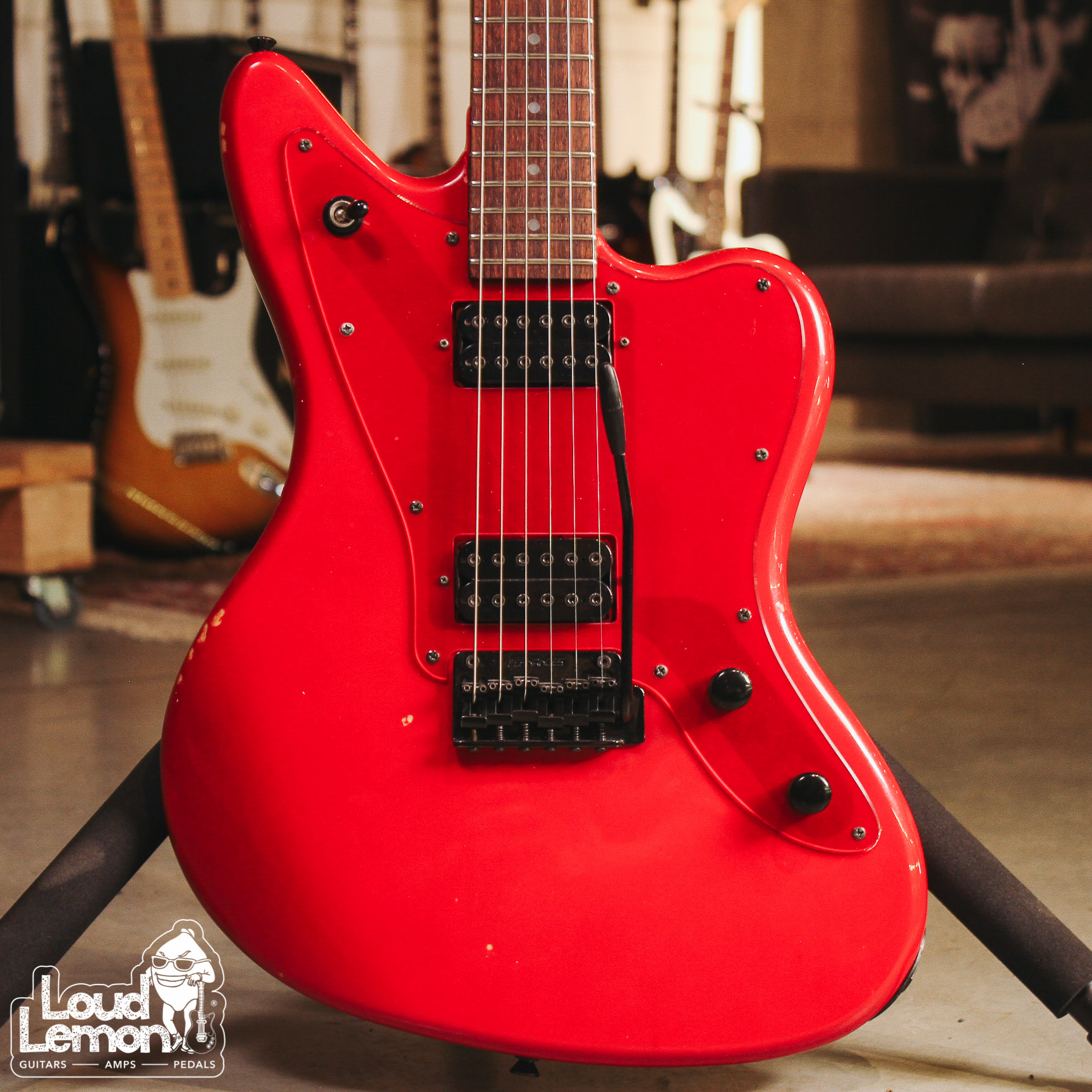 Fernandes JG-45 Metallic Red 1999 Japan электрогитара — купить в