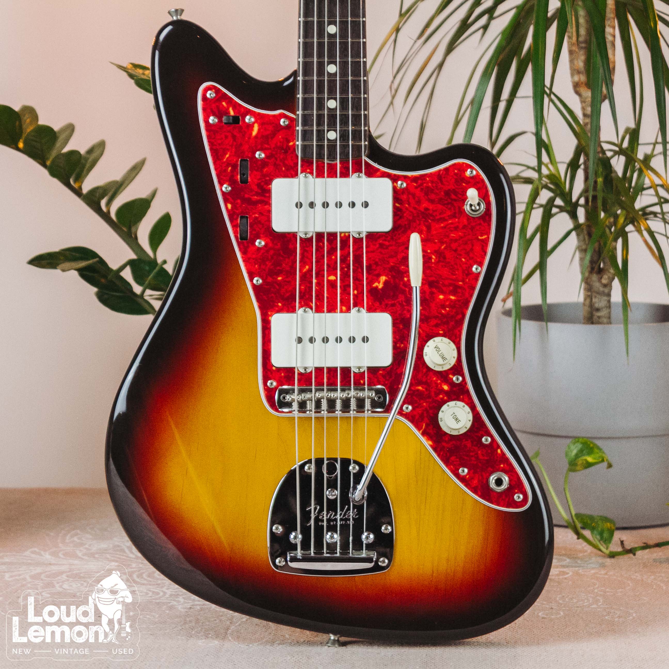 Fender Jazzmaster JM66 CIJ 1999 Sunburst Japan электрогитара