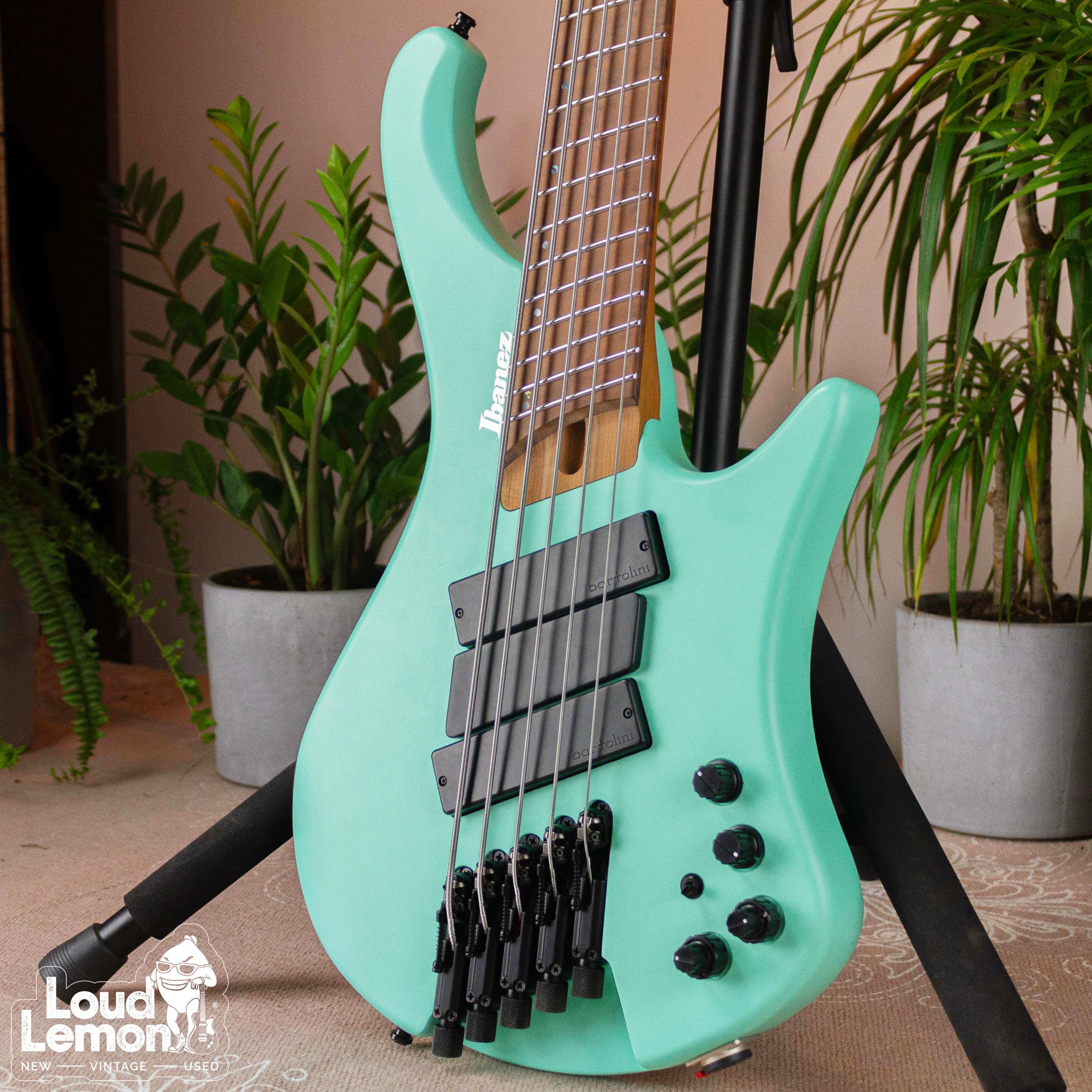 Ibanez EH1005MS Sea Foam Green 2020 бас-гитара — купить в магазине  винтажных гитар | Loud Lemon