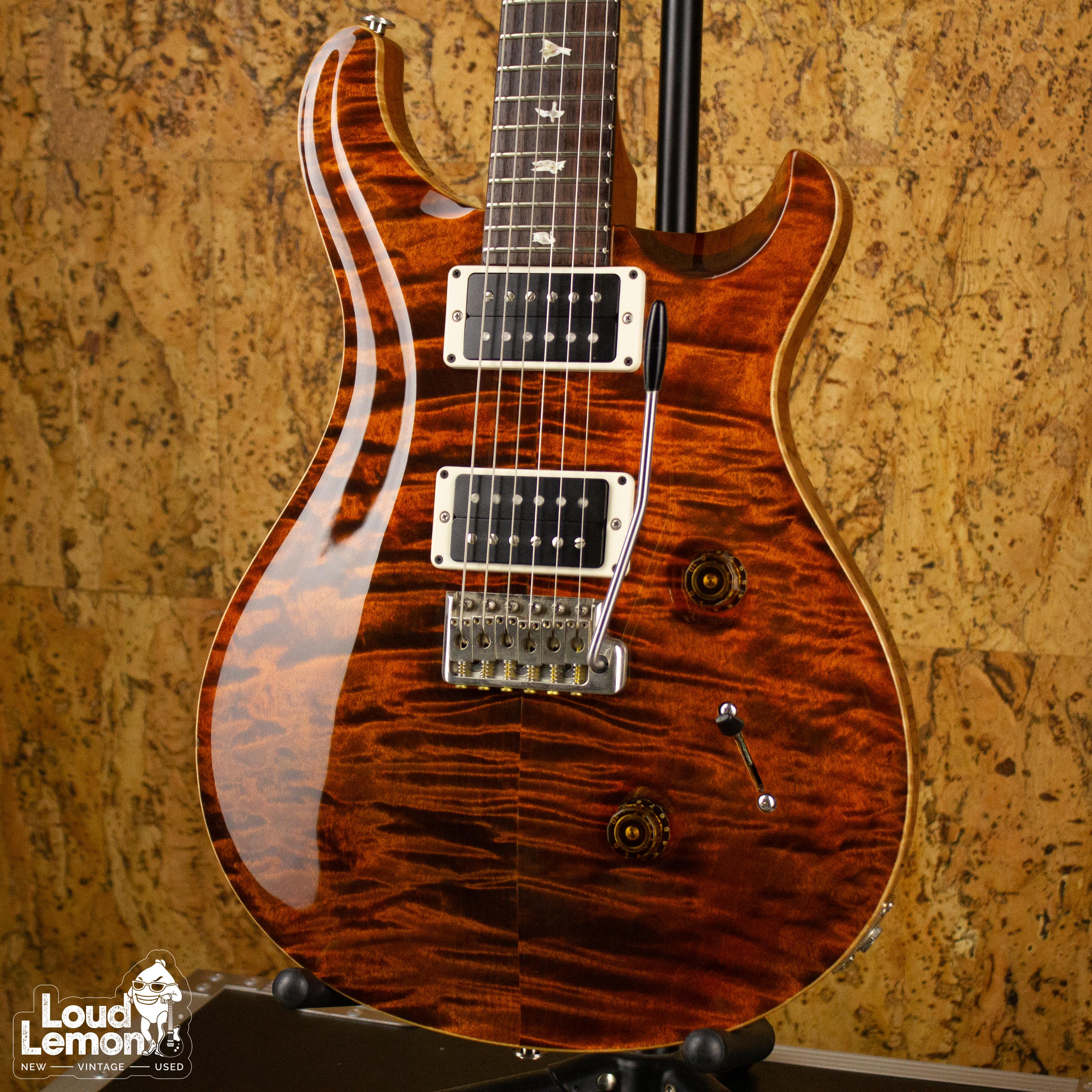 prs custom 24 orange