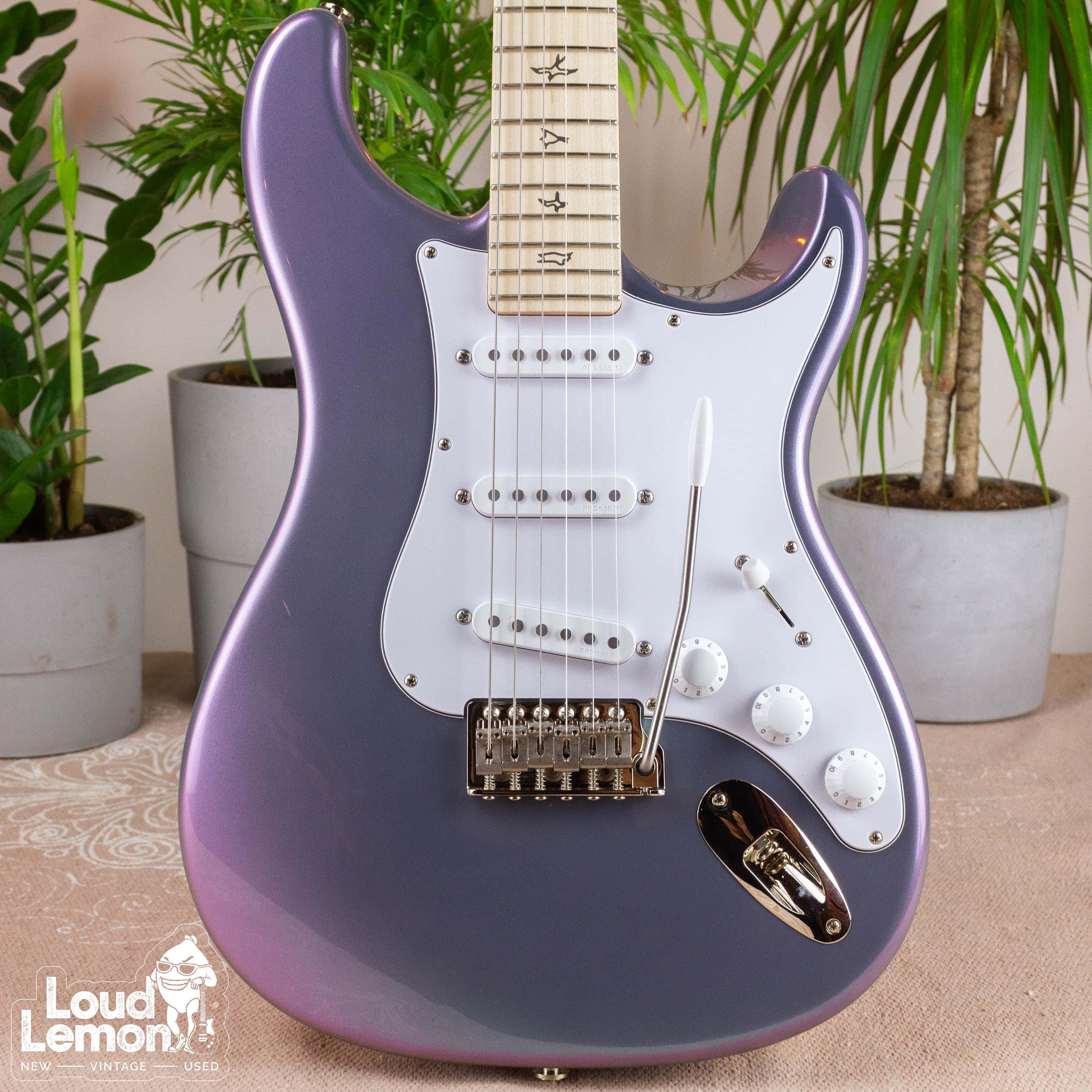 PRS Silver Sky Lunar Ice Limited Edition 1 of 1000 USA электрогитара —  купить в магазине винтажных гитар | Loud Lemon