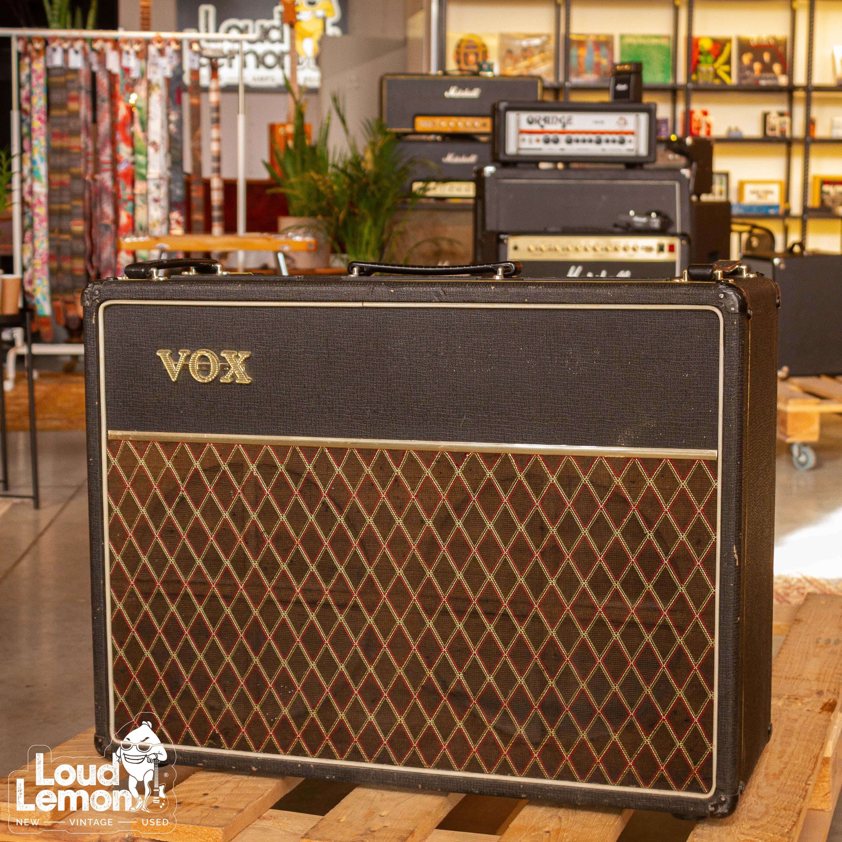 ‌Vox AC30 1965 UK ламповый гитарный усилитель — купить в магазине винтажных  гитар | Loud Lemon